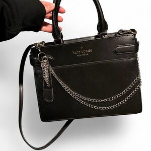 Kate Spade Black Staci Satchel Bag